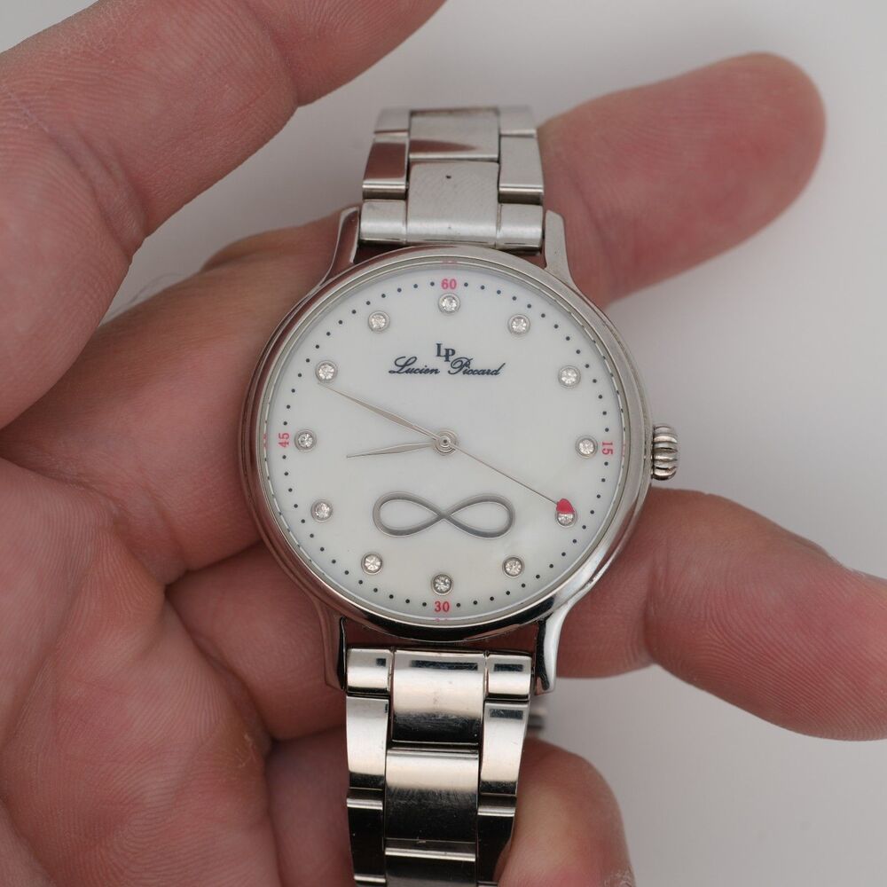 Lucien Piccard 40039 Women’s 37mm Quartz – Sapphitek Crystal – Cleaned & Running